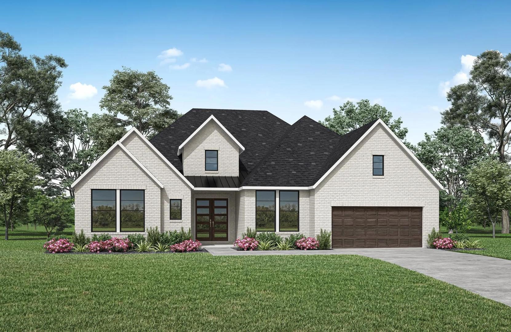 6219 Cavendish Way Manvel, TX 77578 - Photo 1 of 9 a front view of house with yard and green space