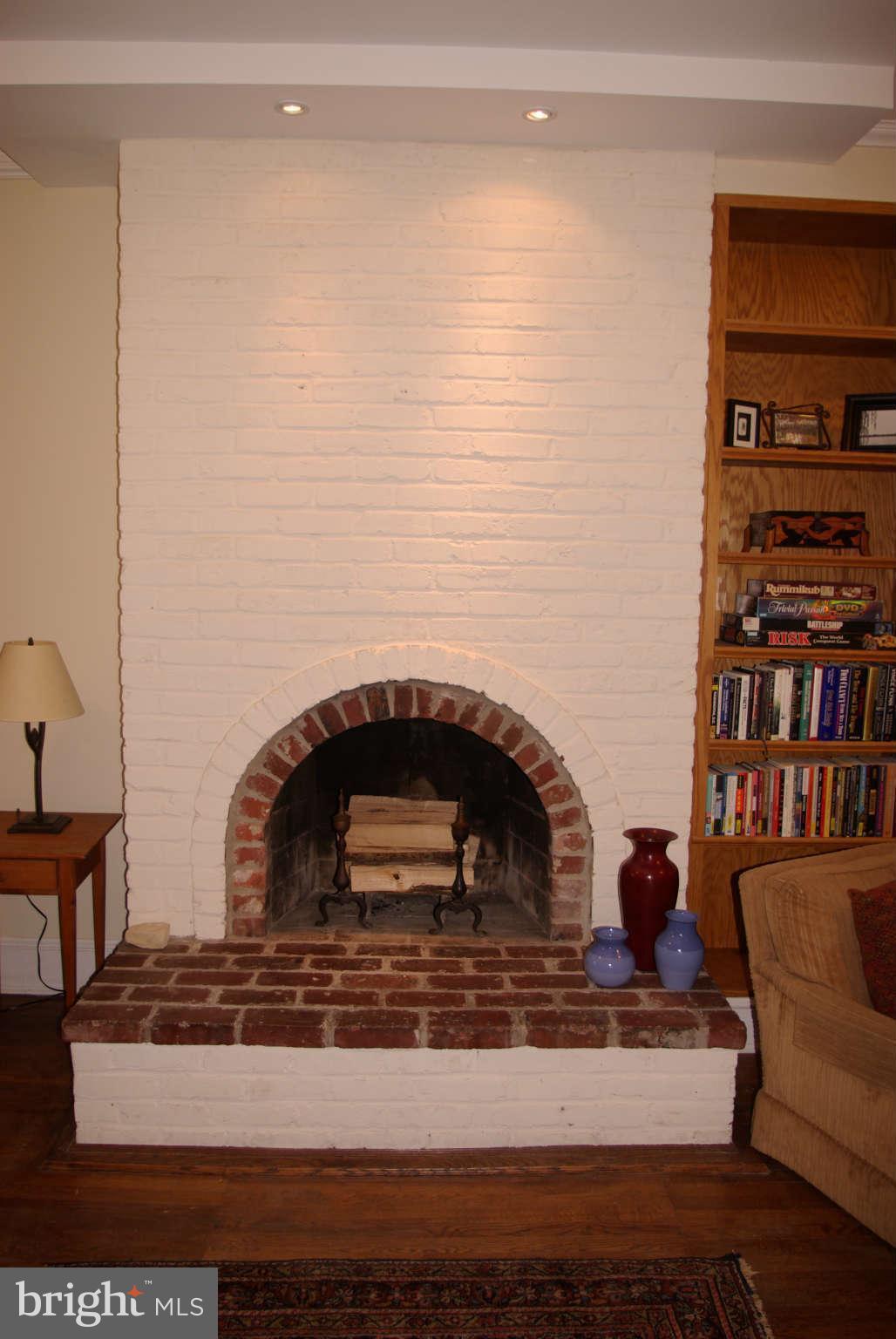 717 E Street Northeast Washington, DC 20002 - Photo 4 of 30 Wood burning fireplace in living room