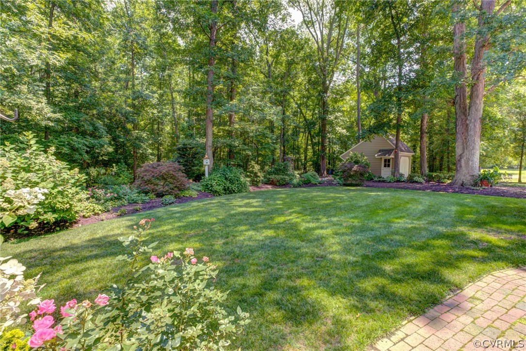 13311 South Chester Road Chester, VA 23831 - Photo 30 of 31 Beautifully landscaped yard with irrigation