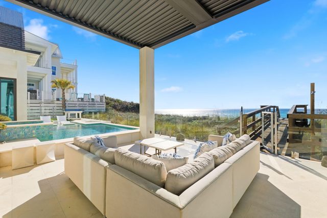 a view of balcony with outdoor space