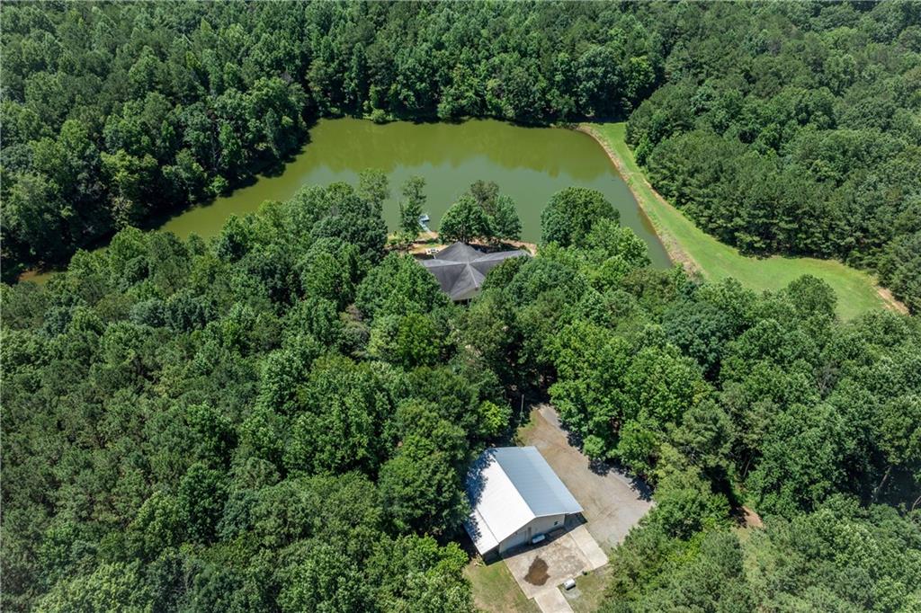 755 Harris Road Jasper, GA 30143 - Photo 45 of 54 an aerial view of a house with a yard