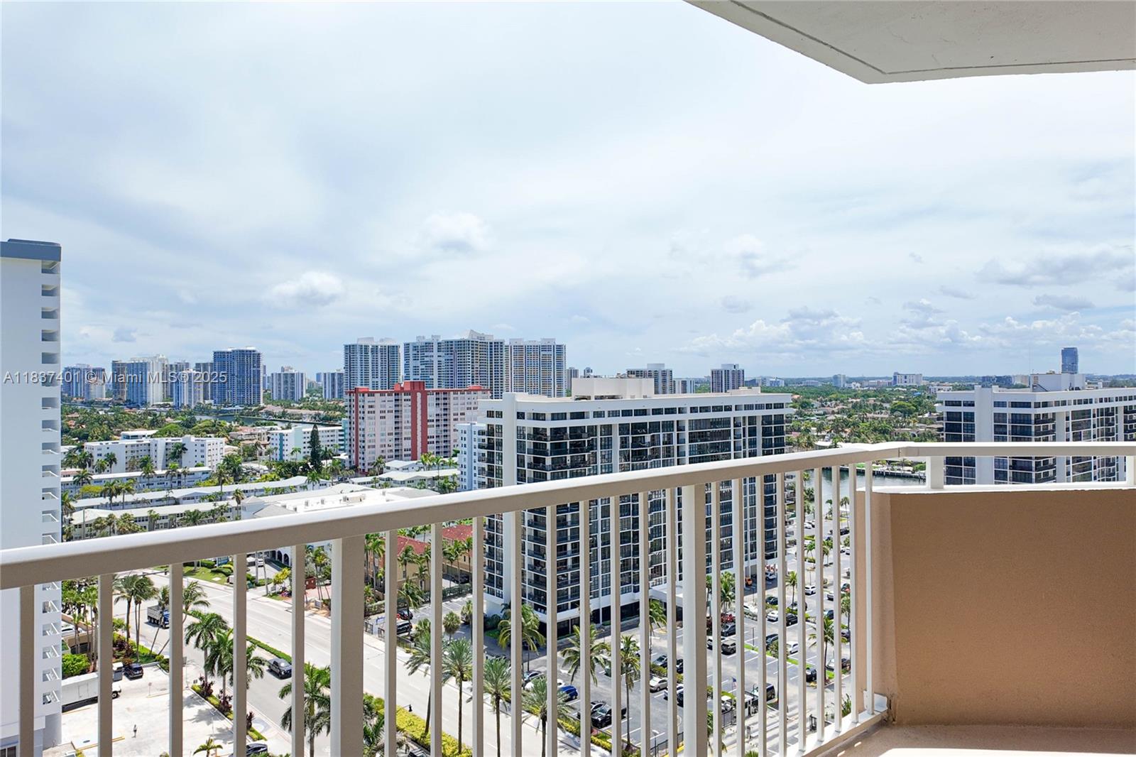 1980 South Ocean Drive, Unit 17L Hallandale Beach, FL 33009 - Photo 11 of 18 a view of city from a balcony