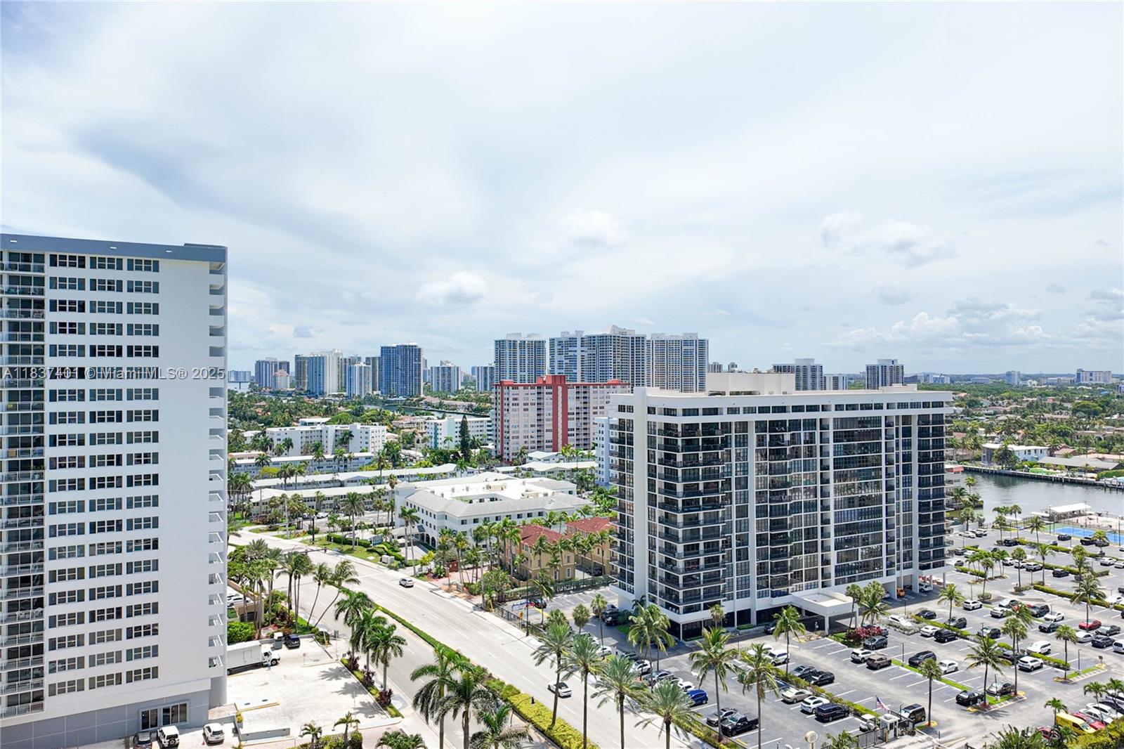 1980 South Ocean Drive, Unit 17L Hallandale Beach, FL 33009 - Photo 9 of 18 a view of a city with tall buildings