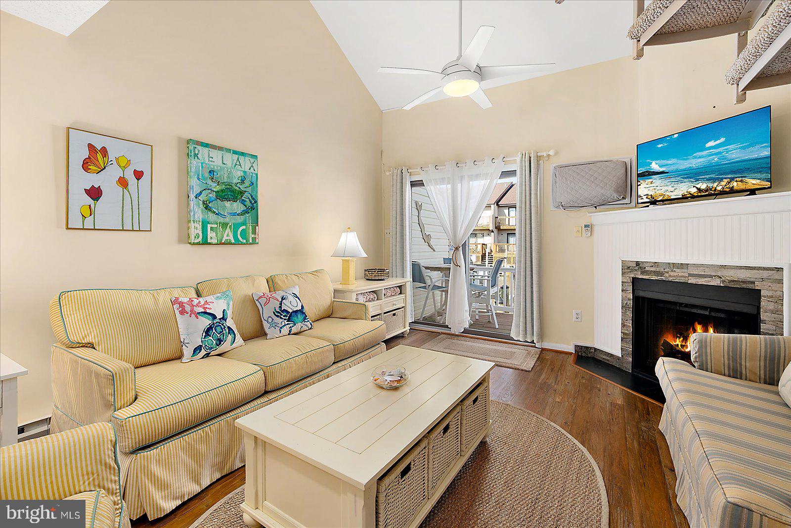 616 Salt Spray Road, Unit 7 Ocean City, MD 21842 - Photo 15 of 53 REAR DECK OFF OF LIVING ROOM