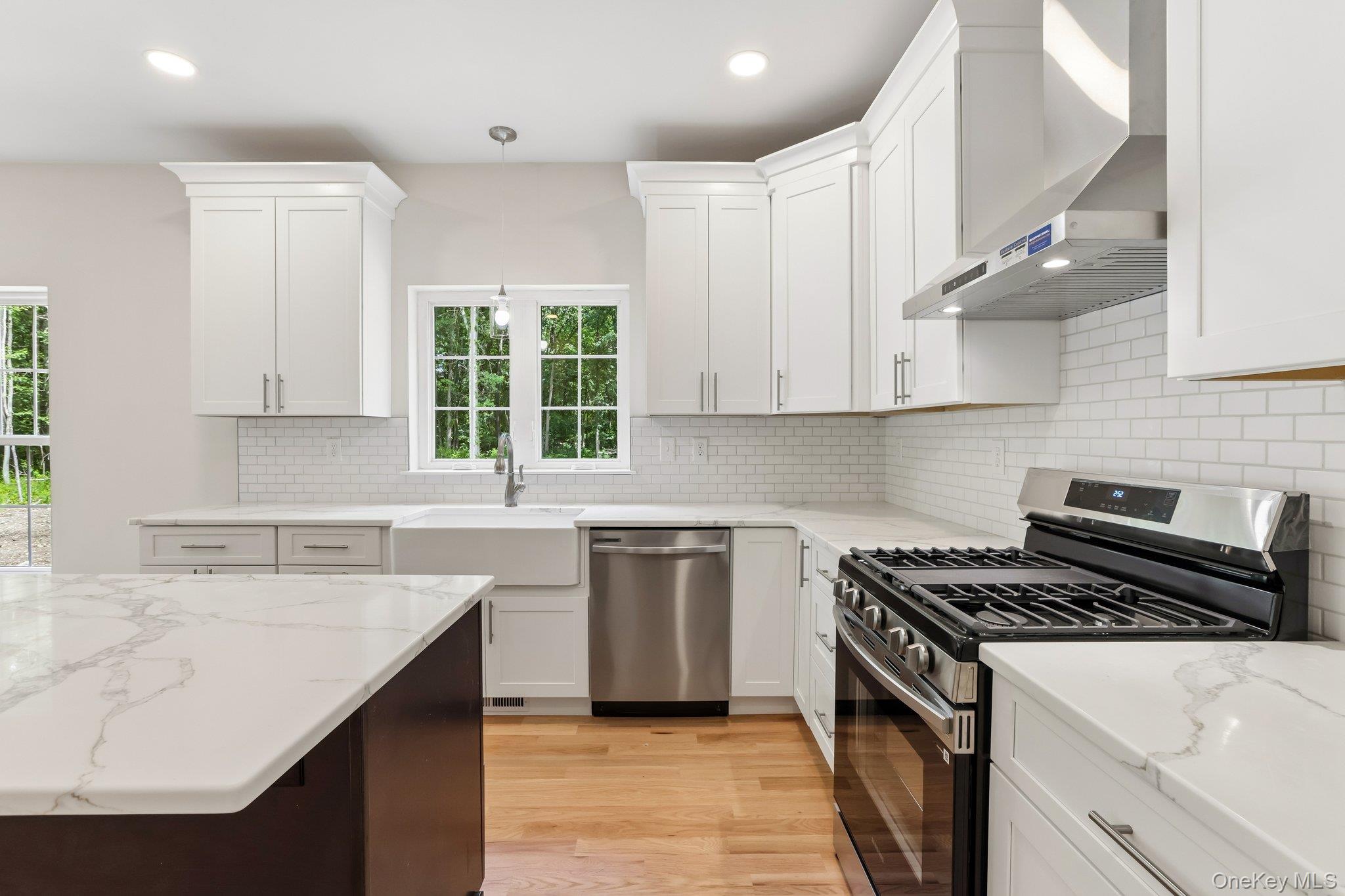 464 Bull Road New Windsor, NY 12575 - Photo 18 of 49 Kitchen with stainless steel appliances and large island.