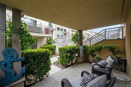 5441 Ocean, Unit 101 Hawthorne, CA 90250 - Photo 18 of 44 Patio off of lower bedrooom