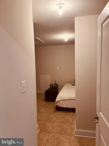 a bathroom with a tub