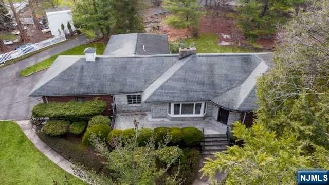 35 Old Dock Road Alpine, NJ 07620 - Photo 4 of 23 an aerial view of a house with a garden