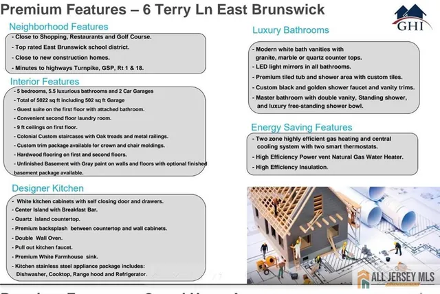 $1,449,000 | 6 Terry Lane, East Brunswick, NJ 08816