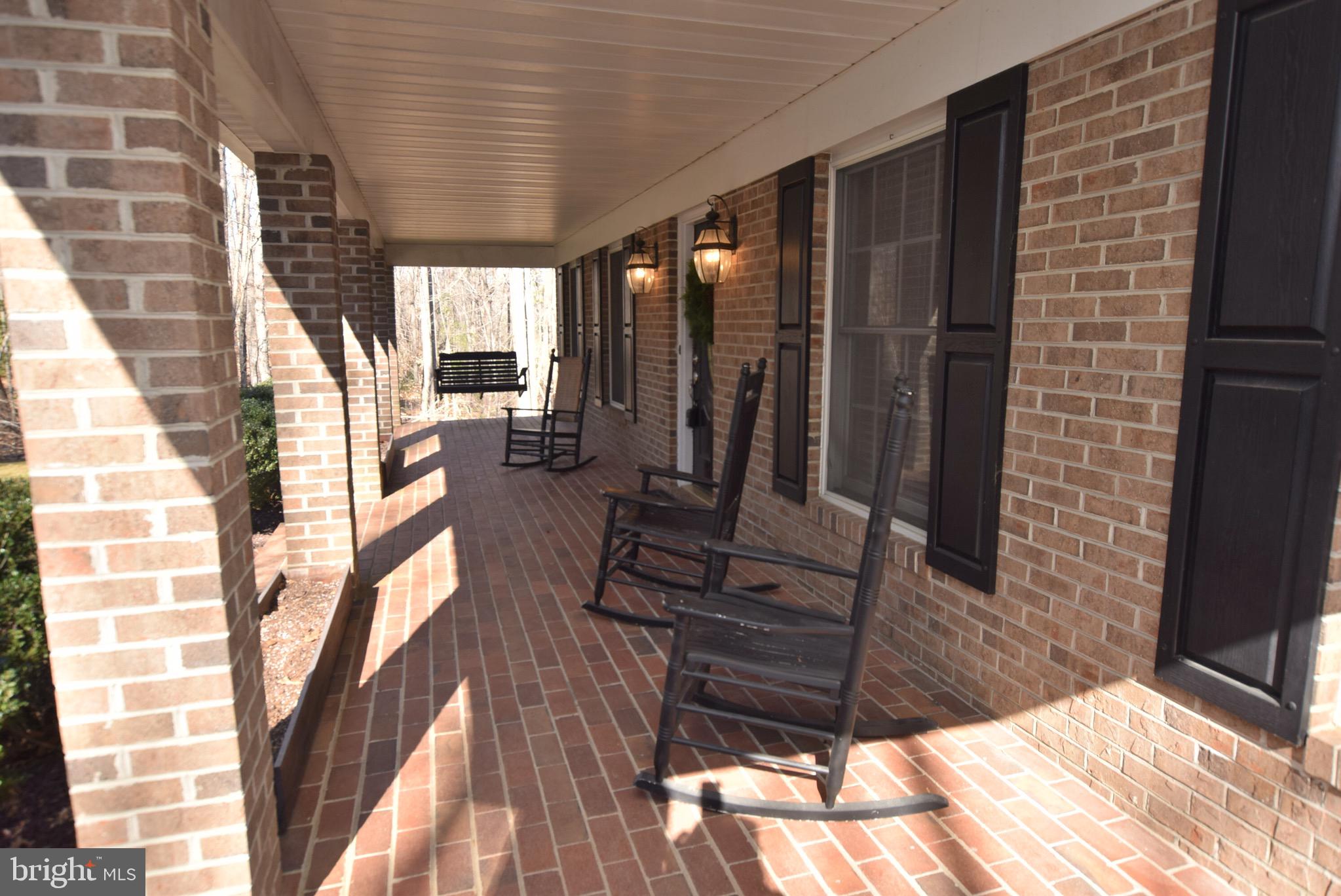 Front Brick Front Porch