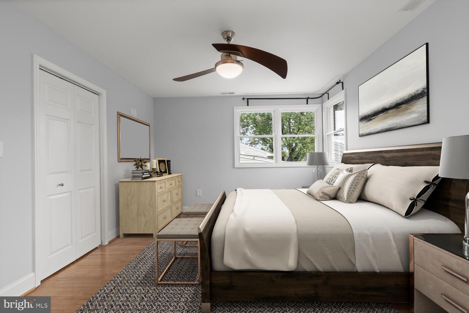 208 Meadowvale Road Lutherville-Timonium, MD 21093 - Photo 3 of 42 Primary Bedroom Suite-Staged Using Virtual Tools