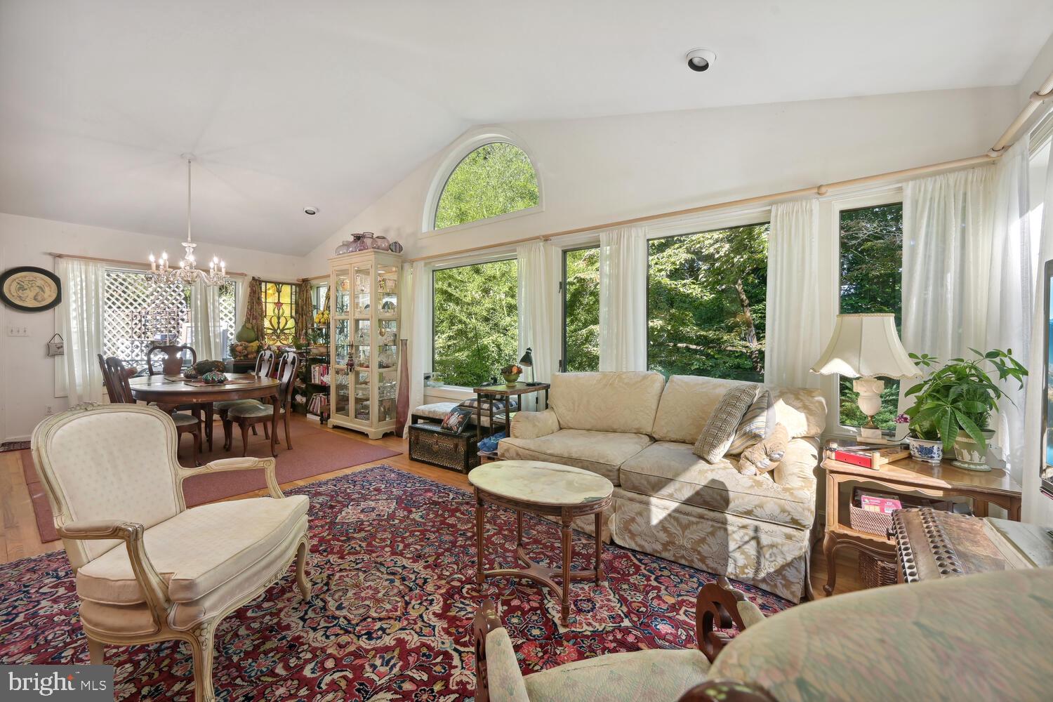 6205 Poe Road Bethesda, MD 20817 - Photo 11 of 44 Great Room Overlooking Serene Lot