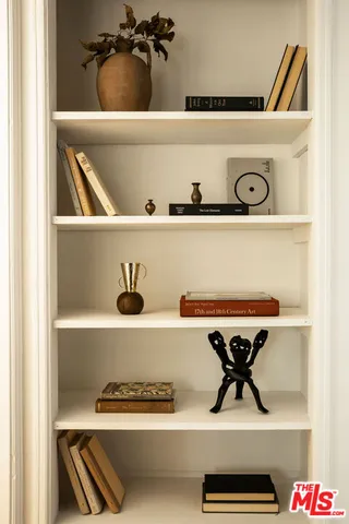 a view of the closet