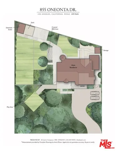 $1,649,000 | 855 Oneonta Drive, Los Angeles, CA 90065