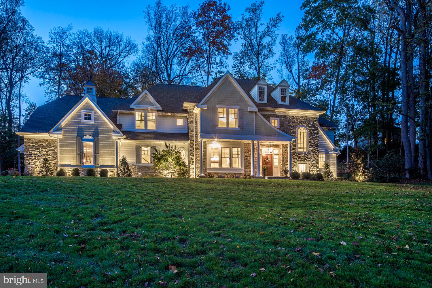 11 Welwyn Road Wayne, PA 19087 - Photo 2 of 35 Exterior Dusk