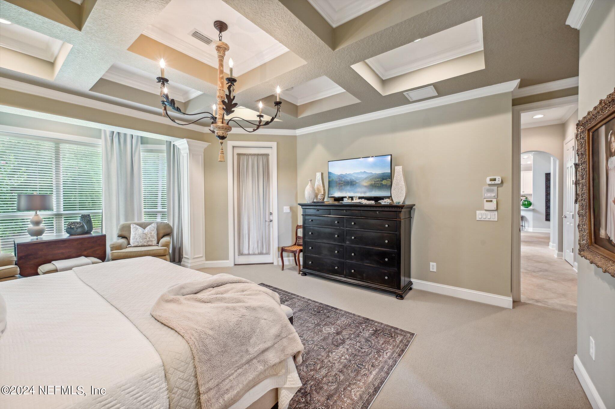 283 Stonewell Drive St. Johns, FL 32259 - Photo 30 of 72 Coffered ceiling and bay window