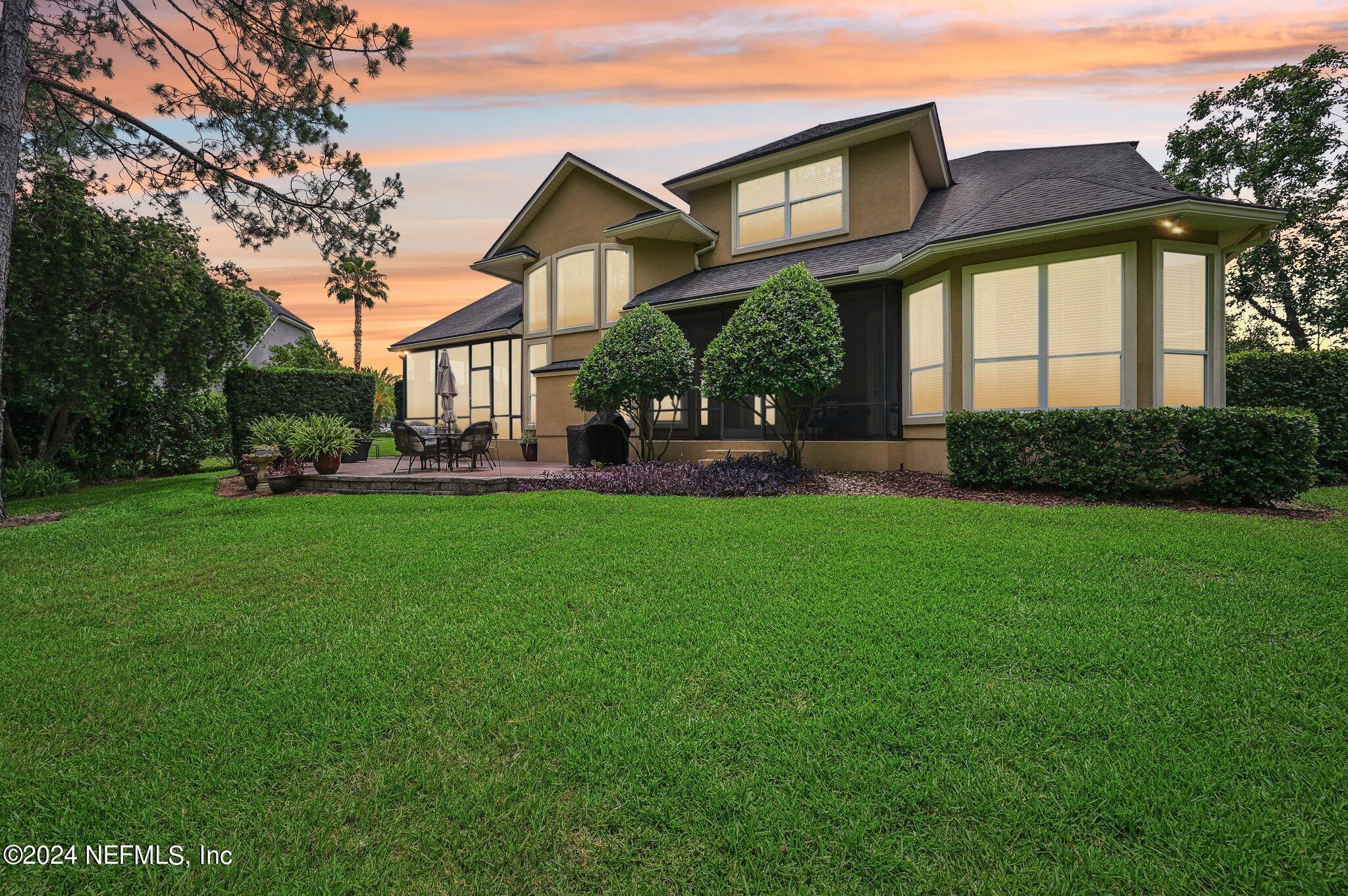 283 Stonewell Drive St. Johns, FL 32259 - Photo 41 of 72 Rear twilight