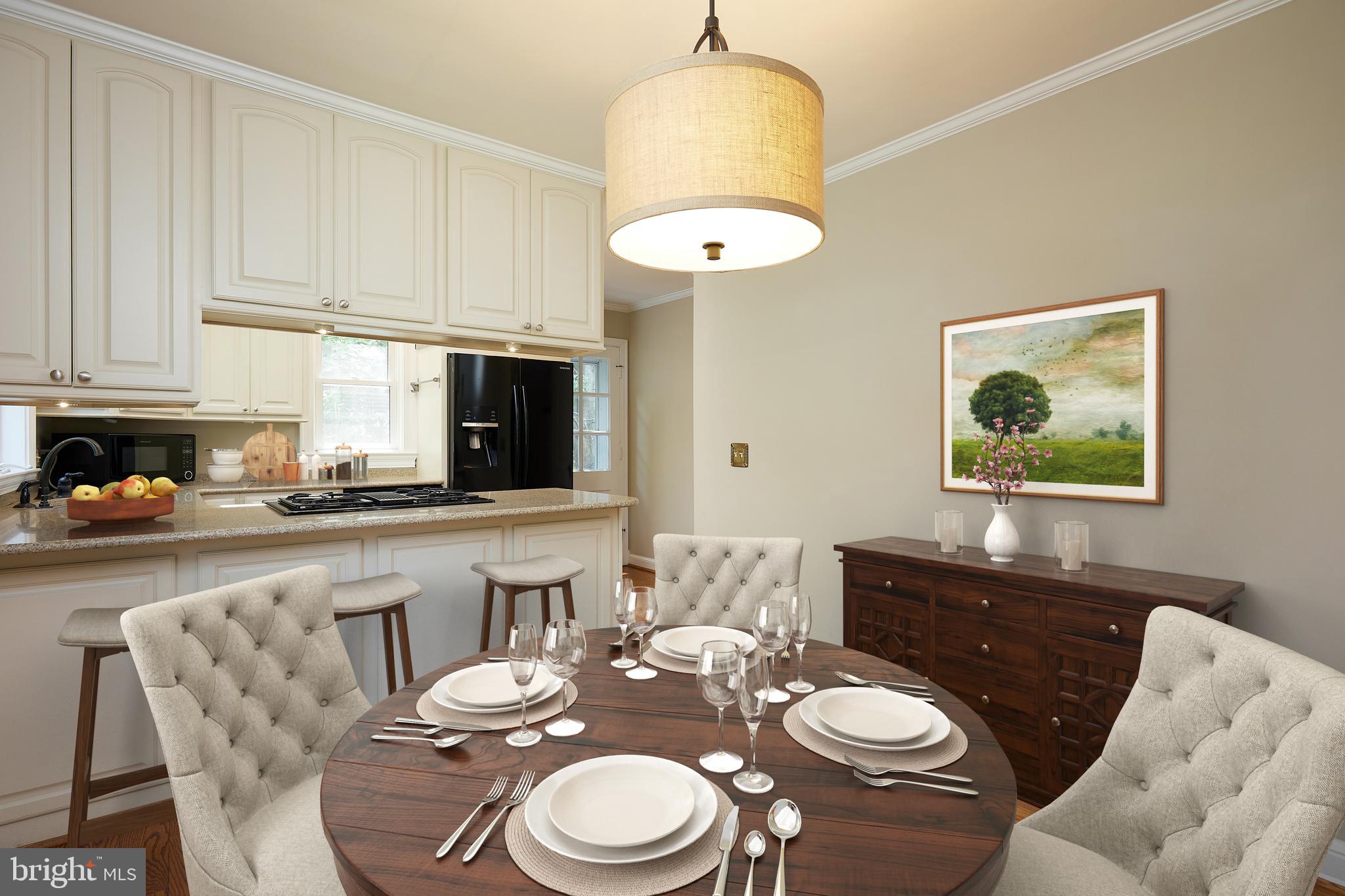9933 Moss Avenue Silver Spring, MD 20901 - Photo 14 of 56 Dining Room - Virtually Staged