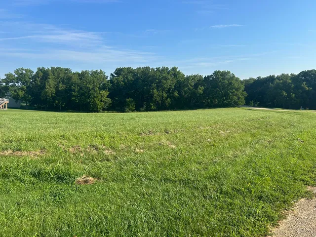 a view of an outdoor space and a yard