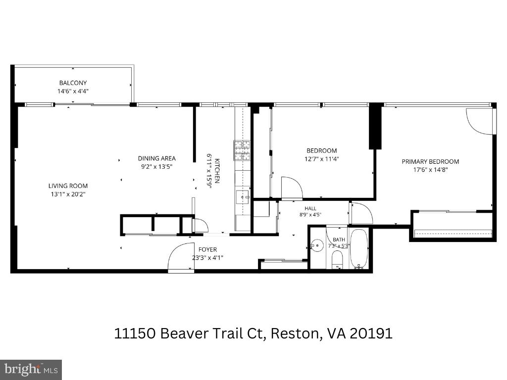 11150 Beaver Trail Court Reston, VA 20191 - Photo 20 of 20 Floor plan