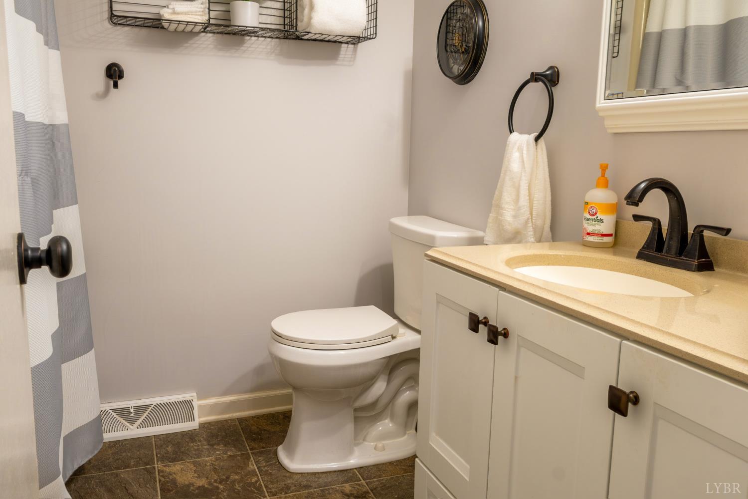14611 Leesville Road Evington, VA 24550 - Photo 16 of 30 a bathroom with a toilet and a sink