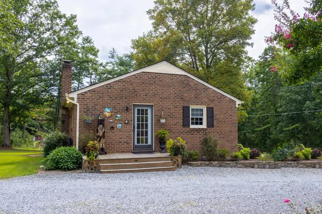a view of a park with a slide