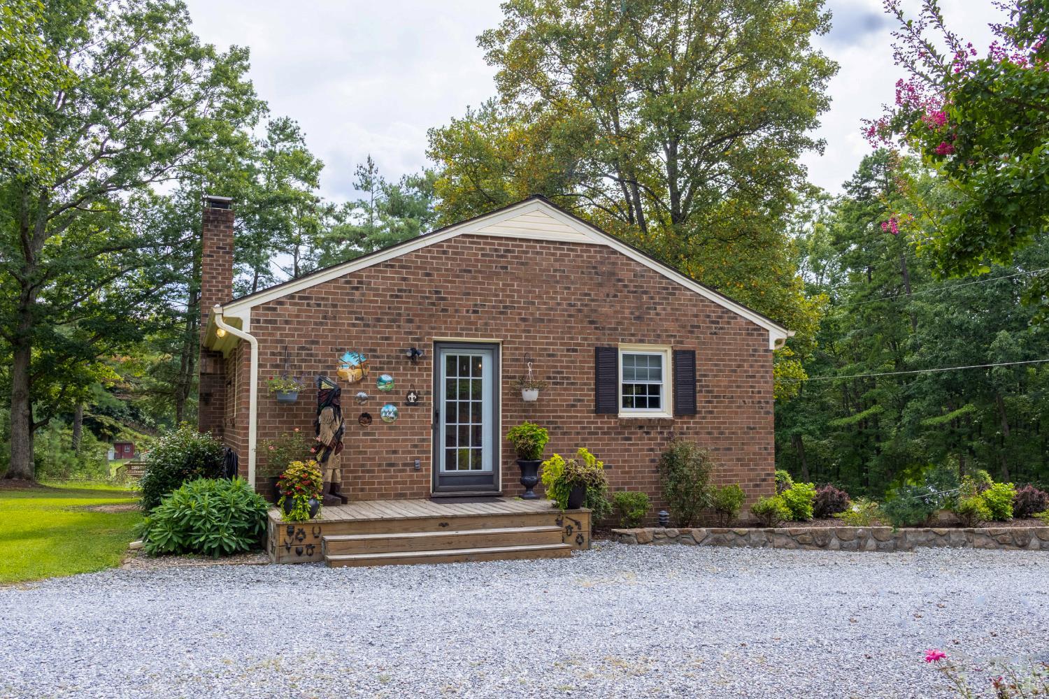 14611 Leesville Road Evington, VA 24550 - Photo 23 of 30 a front view of a house with a yard