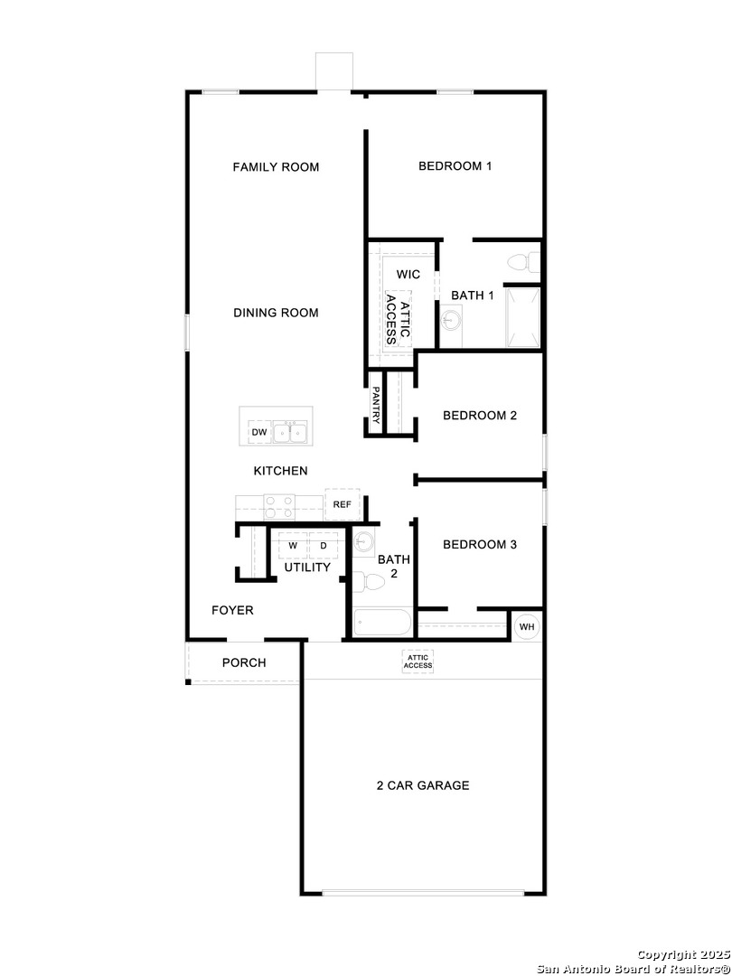 400 Wild Goose Drive Luling, TX 78648 - Photo 2 of 28 a picture of a floor plan