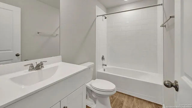 a backyard of a house