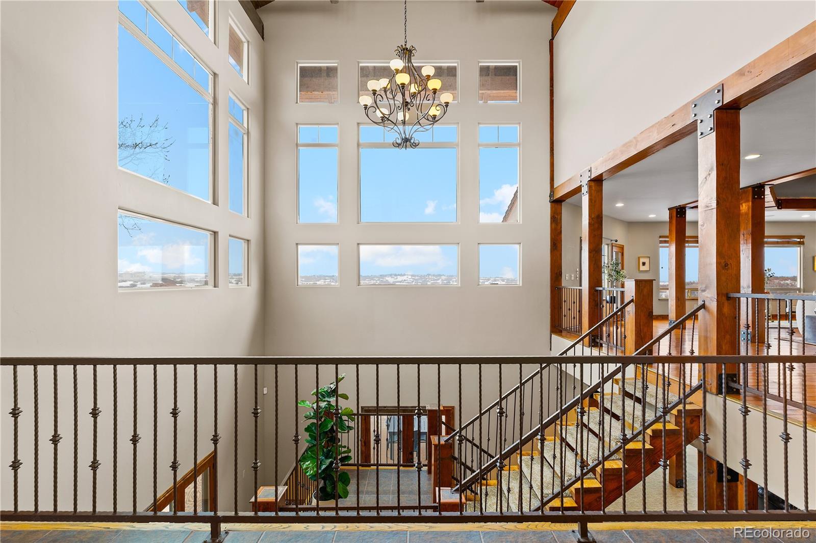 2505 Big Bear Circle Sedalia, CO 80135 - Photo 4 of 50 a view of a balcony