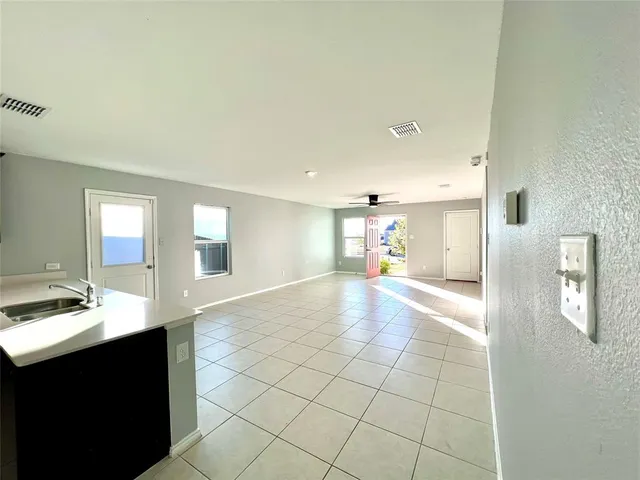 a view of a electric appliances in a room