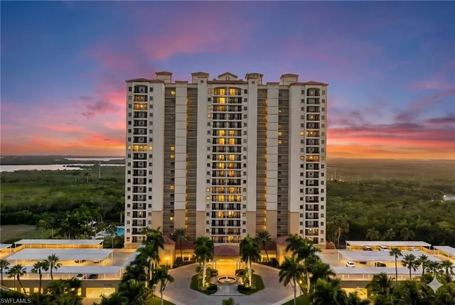 a view of a city with tall buildings