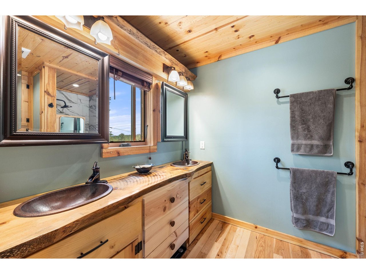 204 Coughlin Meadows Road Boulder, CO 80302 - Photo 26 of 50 Live edge wood vanity