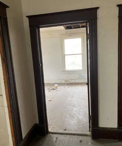 a view of a small space