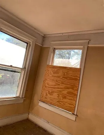 a view of front door