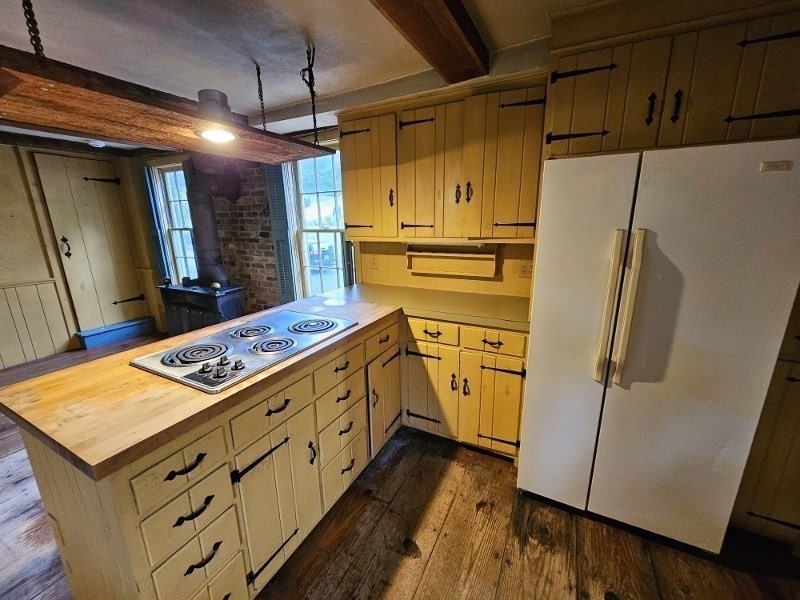 23 High Street Monson, MA 01057 - Photo 12 of 29 a kitchen with stainless steel appliances granite countertop a refrigerator and a stove