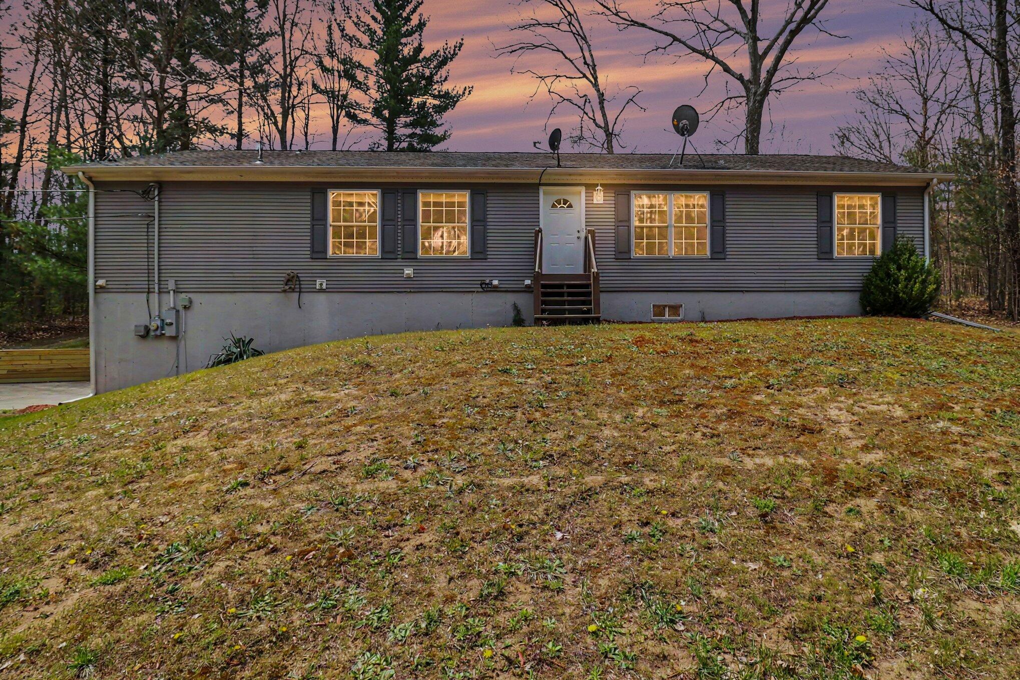 665 North Benson Road Fountain, MI 49410 - Photo 37 of 39 Exterior - Twilight