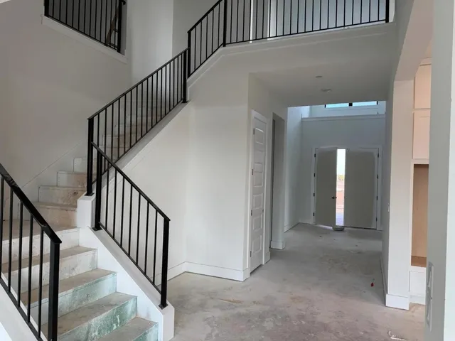 a view of kitchen and sink