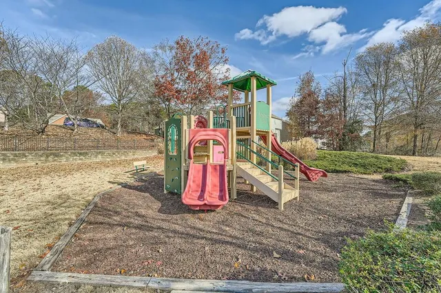 a view of outdoor space with seating