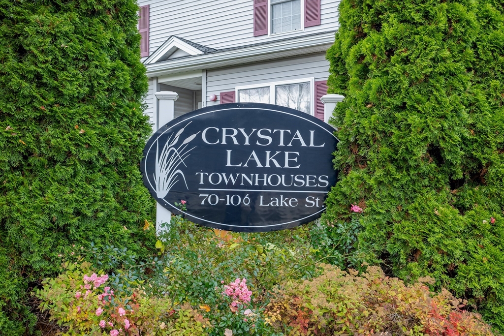 a sign on the side of a building