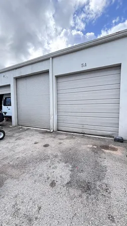 a view of garage