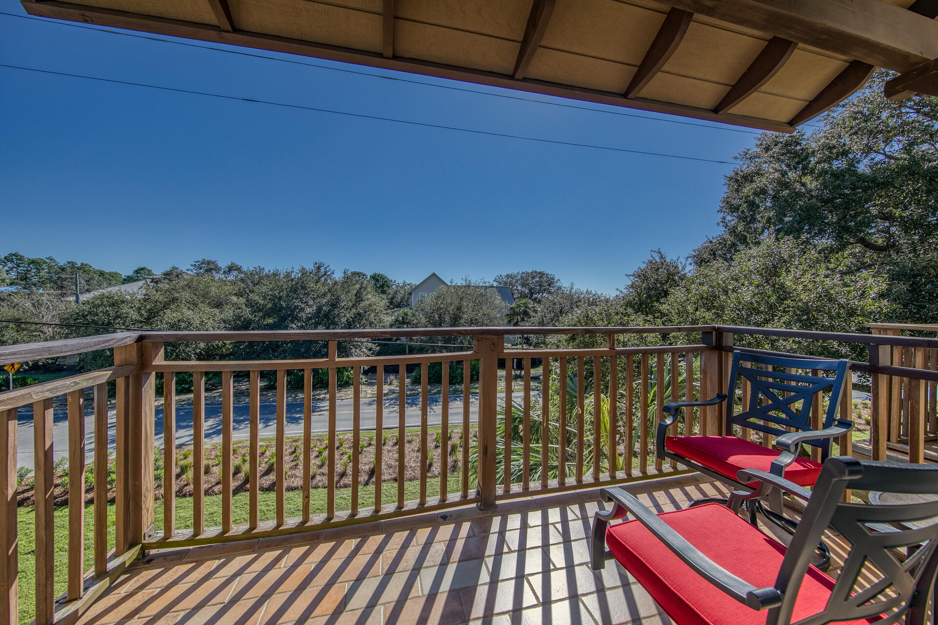 5231 East County Highway 30A, Unit E Santa Rosa Beach, FL 32459 - Photo 11 of 41 a view of balcony with furniture