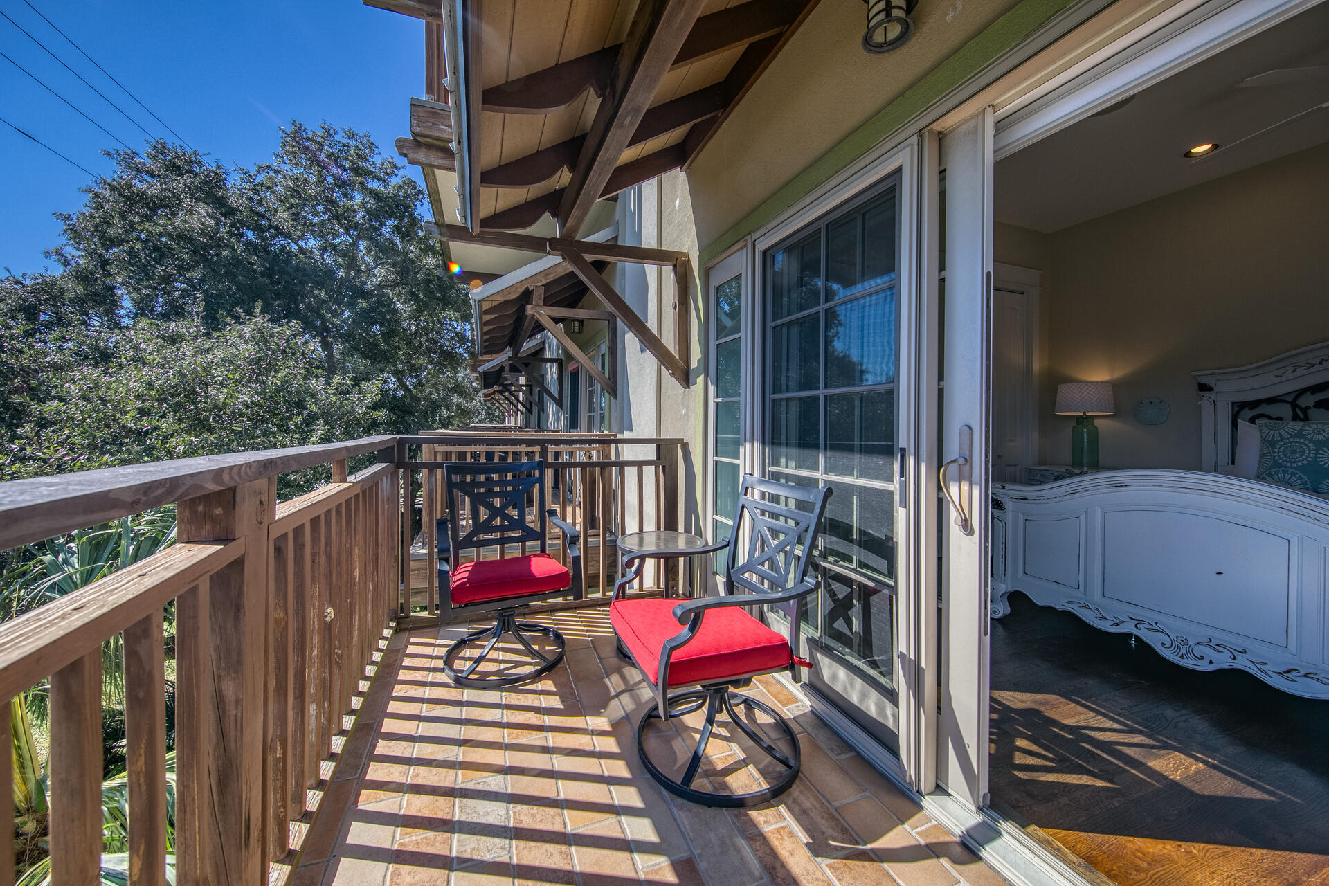 5231 East County Highway 30A, Unit E Santa Rosa Beach, FL 32459 - Photo 12 of 41 a view of balcony and deck