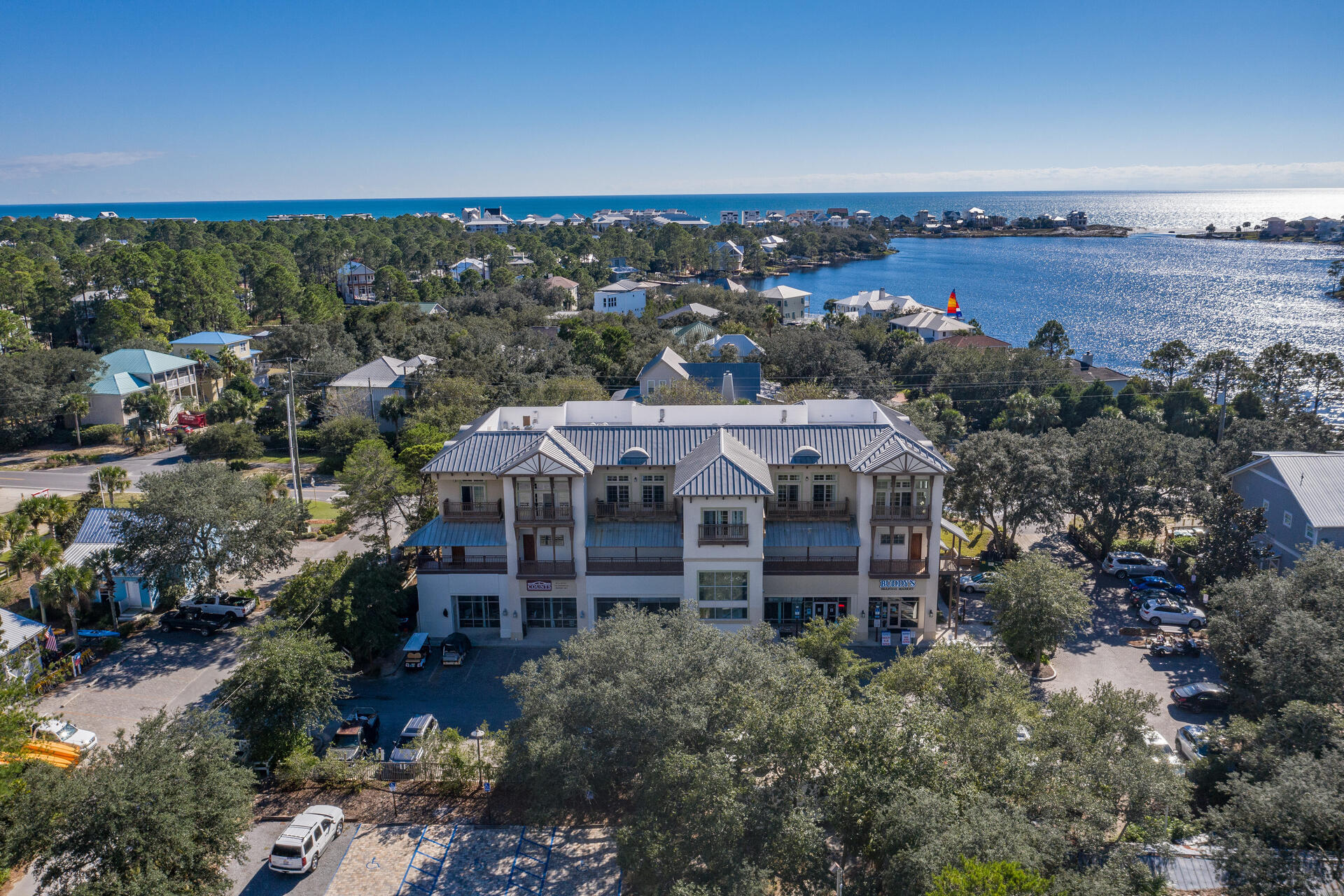 5231 East County Highway 30A, Unit E Santa Rosa Beach, FL 32459 - Photo 2 of 41 an aerial view of a house