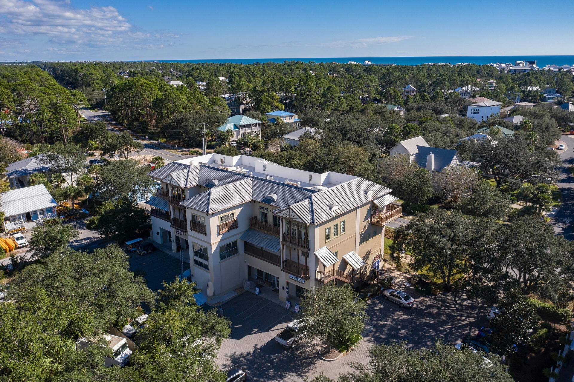 5231 East County Highway 30A, Unit E Santa Rosa Beach, FL 32459 - Photo 26 of 41 an aerial view of multiple house