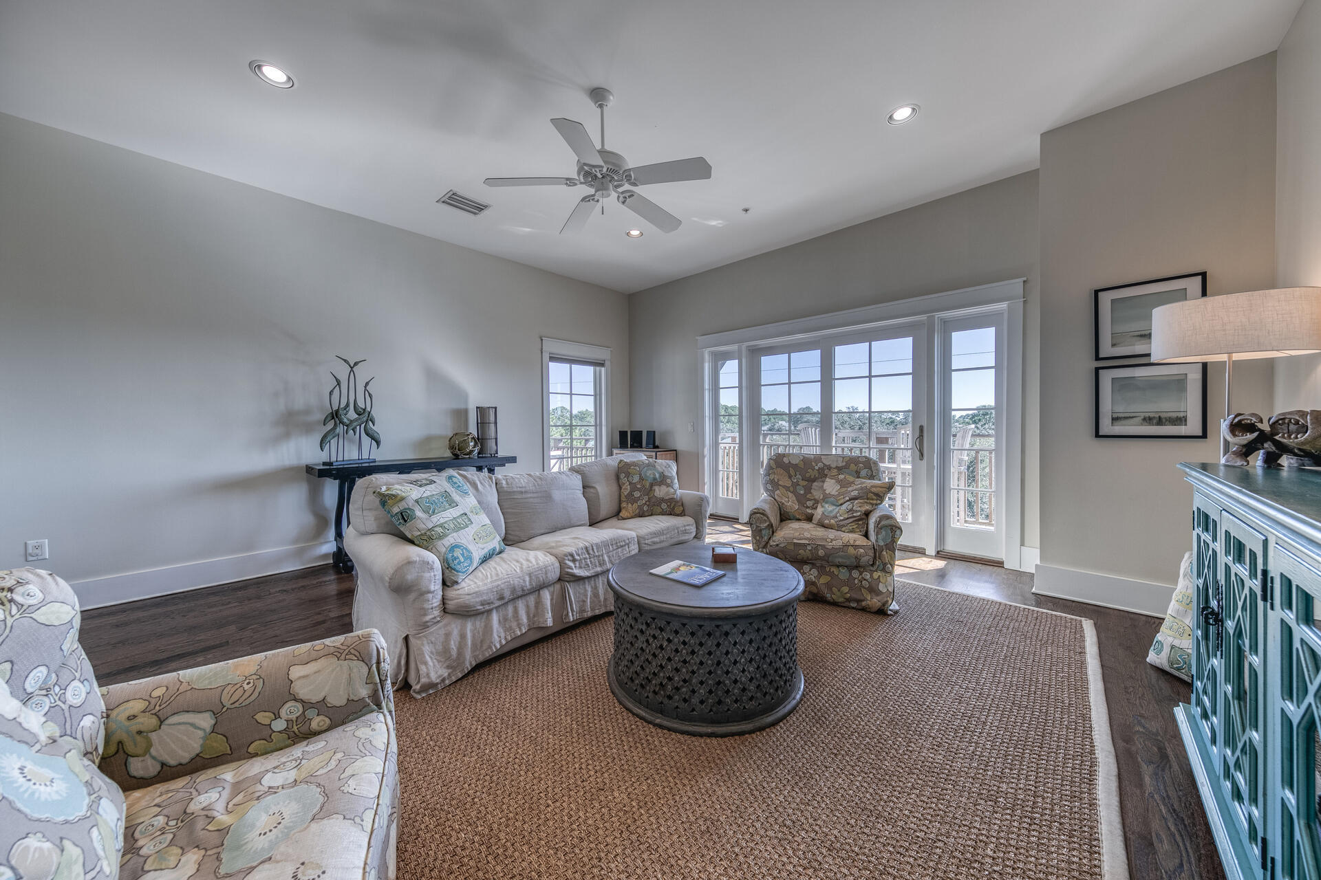 5231 East County Highway 30A, Unit E Santa Rosa Beach, FL 32459 - Photo 31 of 41 a living room with furniture and a large window
