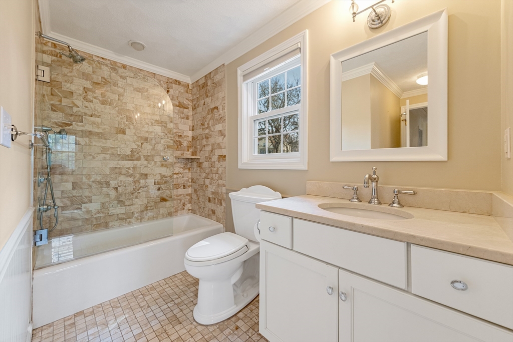 63 Farm Hill Road North Attleboro, MA 02760 - Photo 26 of 42 a bathroom with a sink toilet and shower