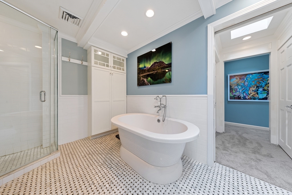 63 Farm Hill Road North Attleboro, MA 02760 - Photo 31 of 42 a bathroom with a sink and a mirror