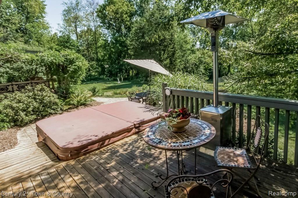 2950 Allen Road Ortonville, MI 48462 - Photo 39 of 72 Deck with Hot Tub