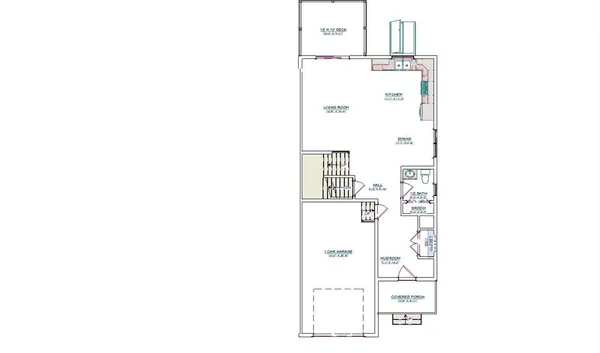 a picture of a floor plan